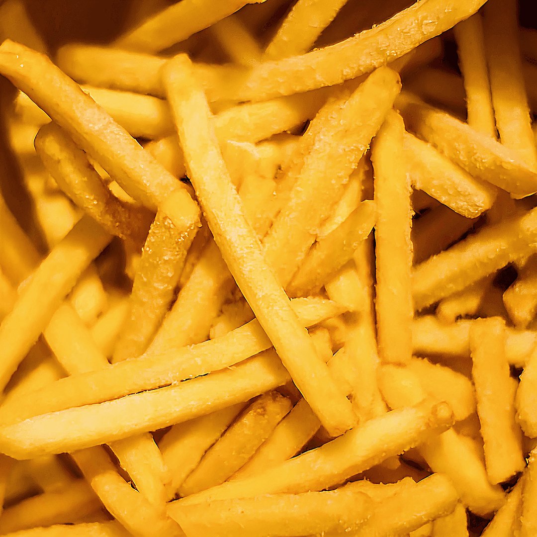 Bulubeef fries, close up